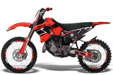 Yamaha YZ125 YZ250 2 Stroke 1993-2005 Dirt Bike Motocross Graphic Decal Kit - Hurricane