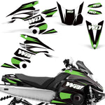 Yamaha FX Nytro 2008-2014 Sled Snowmobile Wrap Graphic Kit - WD