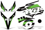 Yamaha Phazer RTX GT 2007-2016 Sled Snowmobile Wrap Graphic Kit - WD