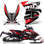 Yamaha Viper SR/SRT/RTX/SE 2014-2016 Sled Snowmobile Wrap Graphic Kit - WD