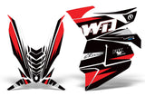 Yamaha Viper SR/SRT/RTX/SE 2014-2016 Sled Snowmobile Wrap Graphic Kit - WD