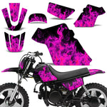 Yamaha PW50 1990-2009 Dirt Bike Motocross Graphic Decal Kit - Flames