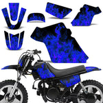 Yamaha PW50 1990-2009 Dirt Bike Motocross Graphic Decal Kit - Flames