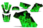 Yamaha PW50 1990-2009 Dirt Bike Motocross Graphic Decal Kit - Flames
