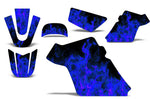 Yamaha PW50 1990-2009 Dirt Bike Motocross Graphic Decal Kit - Flames