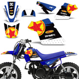 Yamaha  PW50 1990-2009 Dirt Bike Motocross Graphic Decal Kit - Red Stars