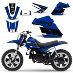 Yamaha  PW50 1990-2009 Dirt Bike Motocross Graphic Decal Kit - Hurricane
