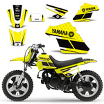 Yamaha  PW50 1990-2009 Dirt Bike Motocross Graphic Decal Kit - Hurricane