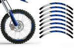 Yamaha YZ125 YZ250 2 Stroke 2002-2014 Dirt Bike Motocross Graphic Decal Kit - Hurricane