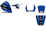 Yamaha PW50 1990-2022 PW80 1996-2006 Dirt Bike Motocross Graphic Decal Kit - Hurricane
