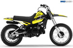 Yamaha PW50 1990-2022 PW80 1996-2006 Dirt Bike Motocross Graphic Decal Kit - Hurricane