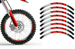 Yamaha PW50 1990-2022 PW80 1996-2006 Dirt Bike Motocross Graphic Decal Kit - Hurricane