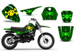 Yamaha PW50 1990-2022 PW80 1996-2006 Dirt Bike Motocross Graphic Decal Kit - CircuitBRKR