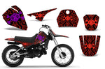 Yamaha PW50 1990-2022 PW80 1996-2006 Dirt Bike Motocross Graphic Decal Kit - CircuitBRKR
