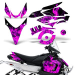 Yamaha Phazer RTX GT 2007-2016 Sled Snowmobile Wrap Graphic Kit - Flames