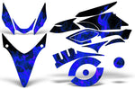 Yamaha Phazer RTX GT 2007-2016 Sled Snowmobile Wrap Graphic Kit - Flames