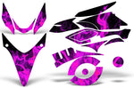 Yamaha Phazer RTX GT 2007-2016 Sled Snowmobile Wrap Graphic Kit - Flames