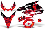Yamaha Phazer RTX GT 2007-2016 Sled Snowmobile Wrap Graphic Kit - Flames