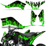 Yamaha Raptor 125 2011-2014 ATV Graphic Kit - Flames