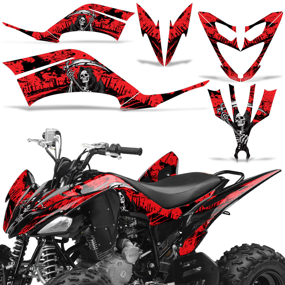 Yamaha Raptor 250 2008-2014 ATV Graphic Kit - Reaper V2 – Wholesale Decals