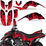 Yamaha Raptor 660 2001-2005 ATV Graphic Kit - Flames