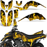 Yamaha Raptor 660 2001-2005 ATV Graphic Kit - Flames