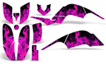 Yamaha Raptor 660 2001-2005 ATV Graphic Kit - Flames