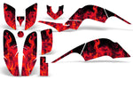Yamaha Raptor 660 2001-2005 ATV Graphic Kit - Flames