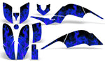 Yamaha Raptor 660 2001-2005 ATV Graphic Kit - Flames