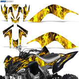 Yamaha Raptor 700 2006-2012 ATV Graphic Kit - Flames