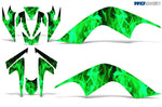 Yamaha Raptor 700 2006-2012 ATV Graphic Kit - Flames