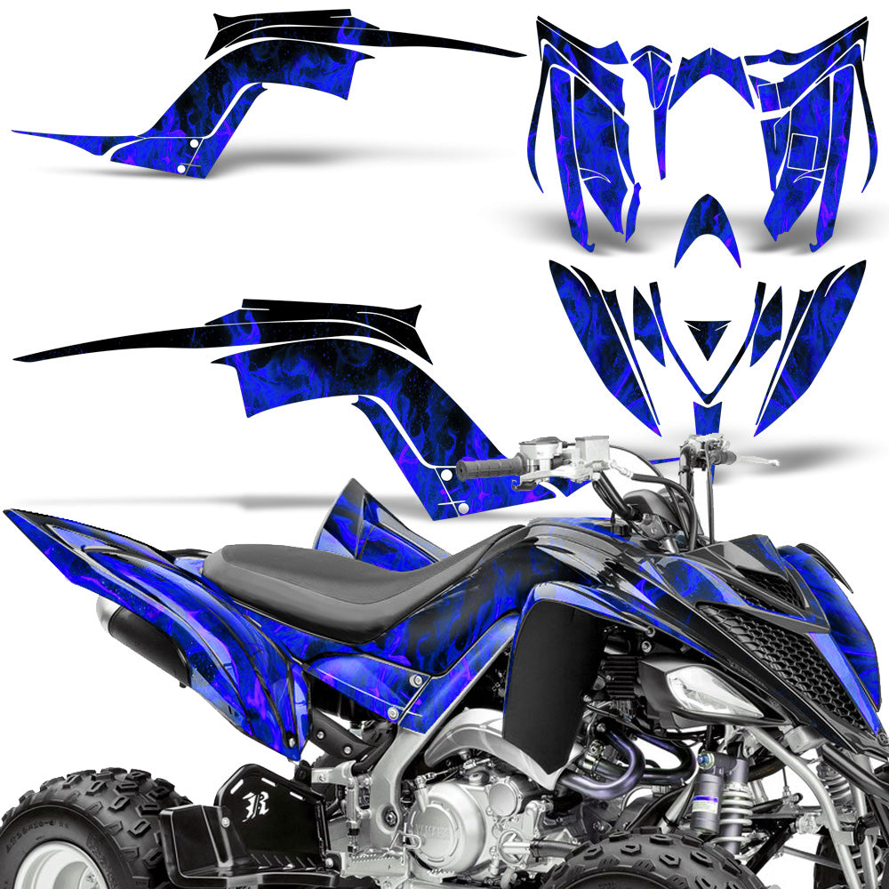 Yamaha Raptor 700 700R kit graphique 2013 2018 2022 à 2023 Yamaha Raptor 700 700R kit graphique 2013 2018 2022 à 2023
