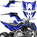 Yamaha Raptor 700R 2013-2022 ATV Graphic Kit - Flames