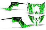 Yamaha Raptor 700R 2013-2022 ATV Graphic Kit - Flames