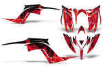 Yamaha Raptor 700R 2013-2022 ATV Graphic Kit - Flames
