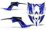 Yamaha Raptor 700R 2013-2022 ATV Graphic Kit - Flames