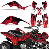 Yamaha Raptor 80 2002-2008 ATV Graphic Kit - Flames
