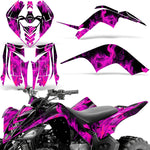 Yamaha Raptor 90 2009-2015 ATV Graphic Kit - Flames