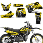 Yamaha TTR50 2006-2022 TTR90 2000-2007 Dirt Bike Motocross Graphic Decal Kit - Reaper V2