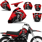 Yamaha PW50 1990-2022 PW80 1996-2006 Dirt Bike Motocross Graphic Decal Kit - Reaper V2