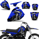Yamaha PW50 1990-2022 PW80 1996-2006 Dirt Bike Motocross Graphic Decal Kit - Reaper V2