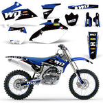 Yamaha YZ250F YZ450F 2006-2009 Dirt Bike Motocross Graphic Decal Kit - WD