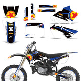 Yamaha YZ85 2002-2014 Dirt Bike Motocross Graphic Decal Kit - Red Stars