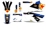 Yamaha YZ85 2015-2017 Dirt Bike Motocross Graphic Decal Kit - Red Stars