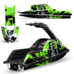 Yamaha Superjet Freestyle Jet Ski Graphic Wrap Kit (Round Nose) - Reaper V2