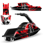 Yamaha Superjet Freestyle Jet Ski Graphic Wrap Kit (Round Nose) - Reaper V2