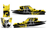 Yamaha Superjet Freestyle Jet Ski Graphic Wrap Kit (Round Nose) - Reaper V2