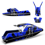 Yamaha Superjet Freestyle Jet Ski Graphic Wrap Kit (Square Nose) - Reaper V2