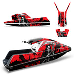 Yamaha Superjet Freestyle Jet Ski Graphic Wrap Kit (Square Nose) - Reaper V2