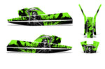 Yamaha Superjet Freestyle Jet Ski Graphic Wrap Kit (Square Nose) - Reaper V2